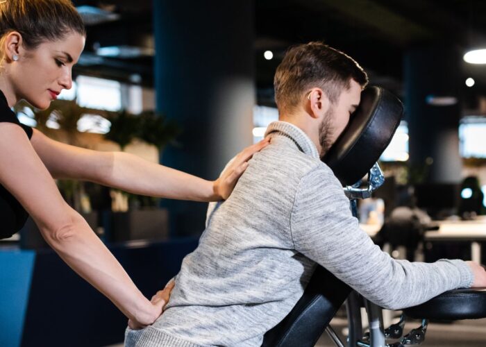 Corporate Chair Massage - Cielo Spa & Wellness Corporate Chair Massage - Cielo Spa & Wellness