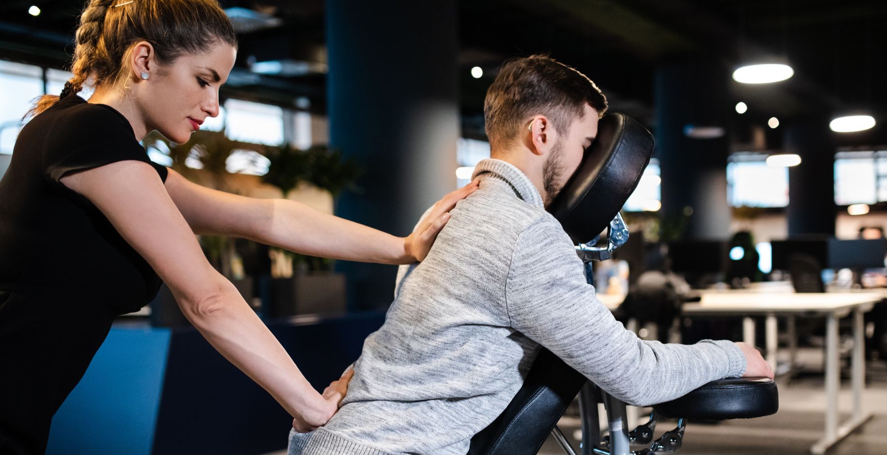 Corporate Chair Massage - Cielo Spa & Wellness Corporate Chair Massage - Cielo Spa & Wellness